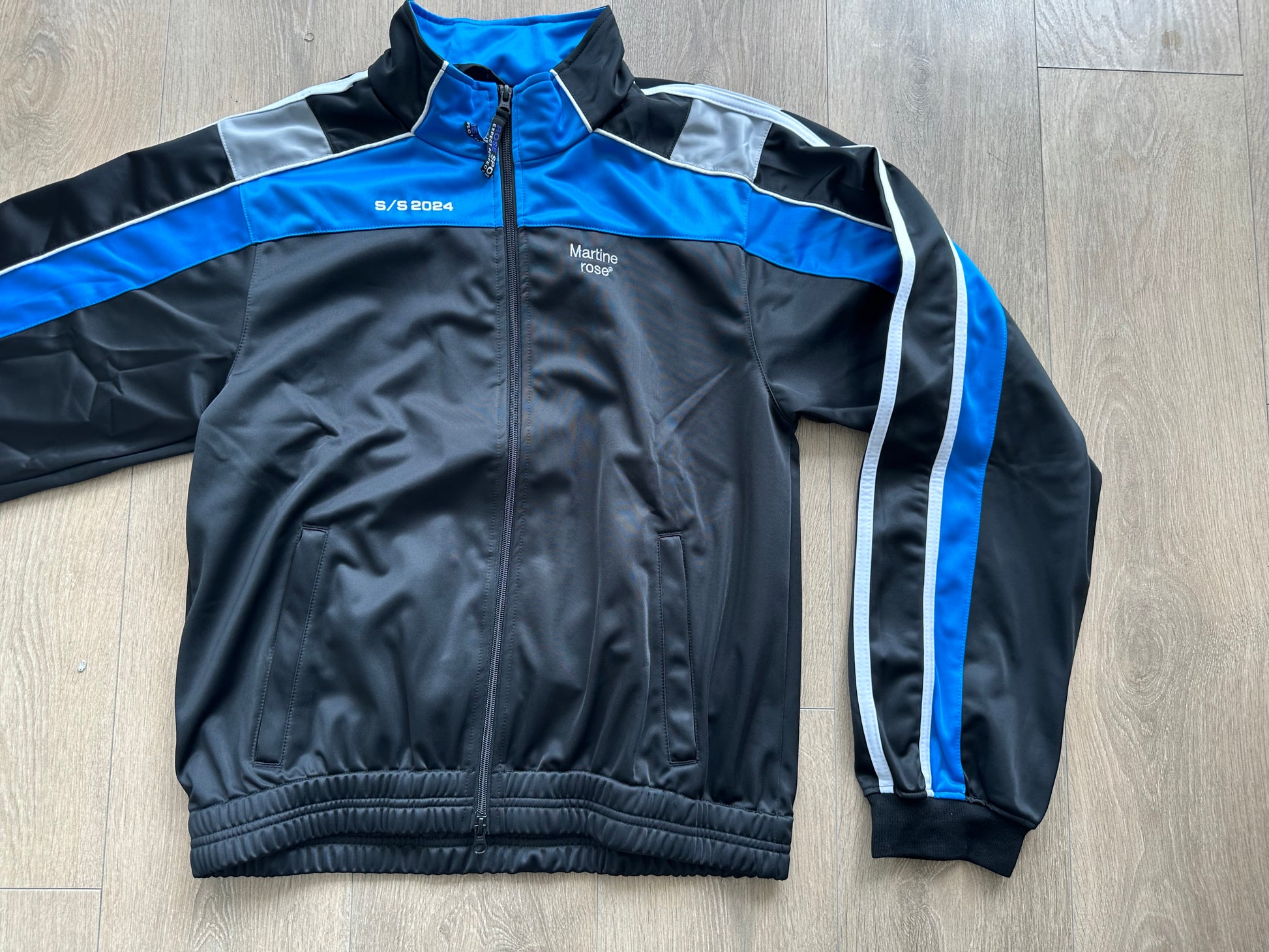 Martine rose blue s/2024 jersey - Private property 