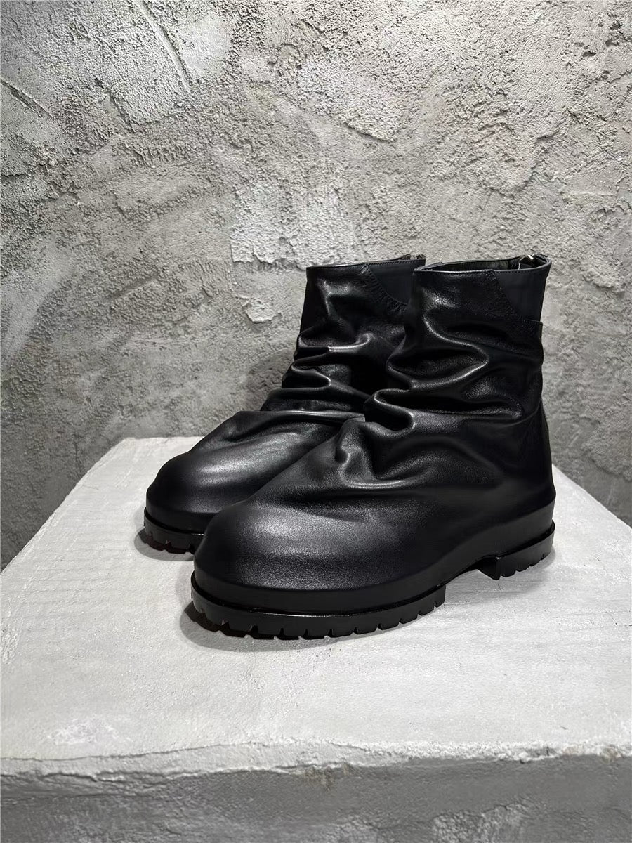 Archive 424 leather boots - Private property 