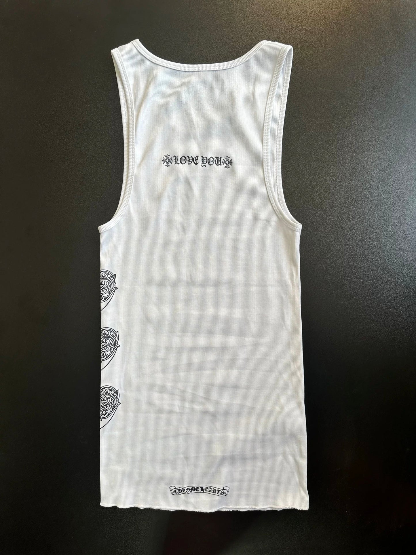 Chrome hearts "love you "tank vest - Private property 