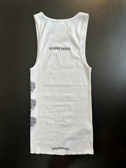 Chrome hearts "love you "tank vest - Private property 