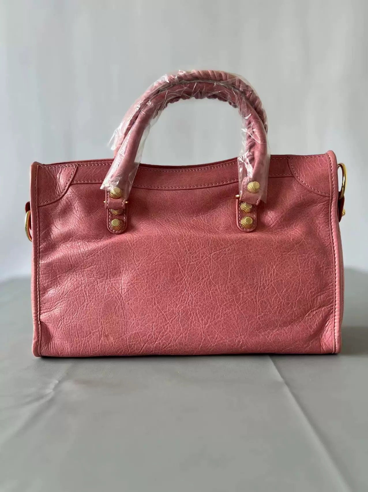 Balenciaga city leather stud bag - Private property 