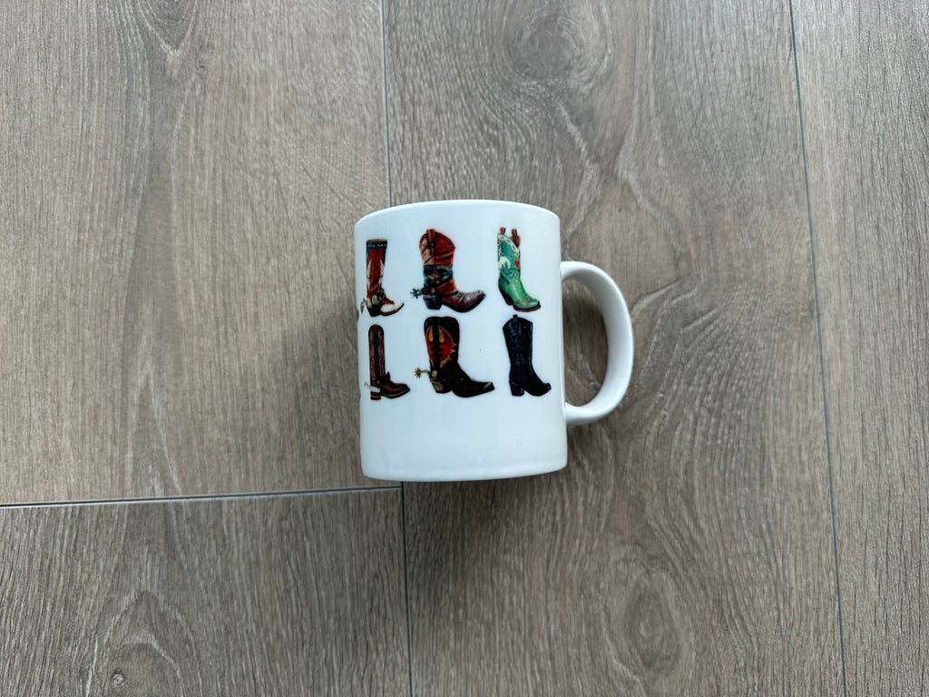 Vintage boots graph mug *limited only* - Private property 