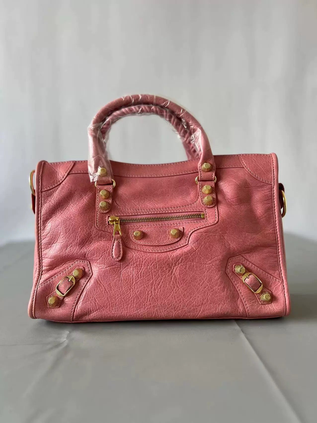 Balenciaga city leather stud bag - Private property 