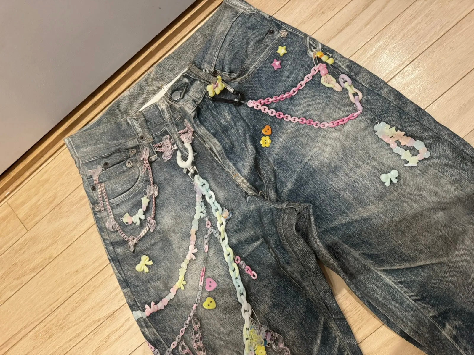 Acne studio 3rd print denim - Private property 