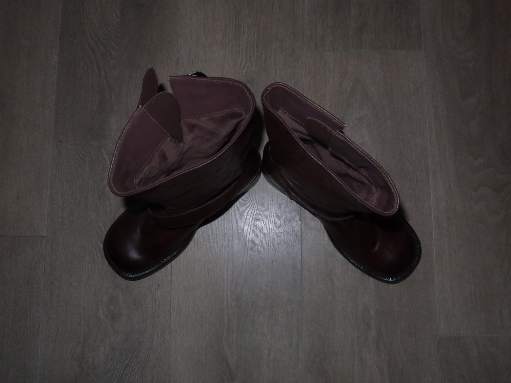 Leather heel boots - Private property 