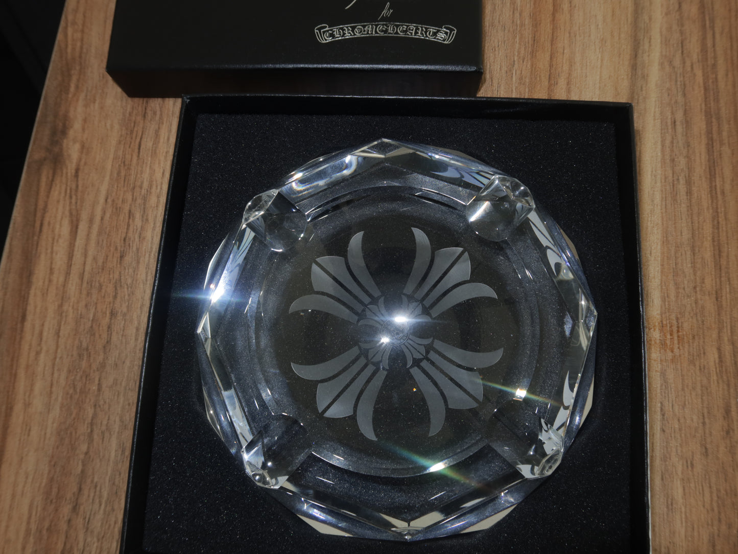 Chrome hearts baccarat glass ash tray - Private property 
