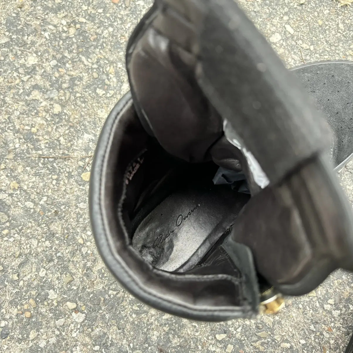Rick Owens Hollywood Geobasket Sneakers - Private property 