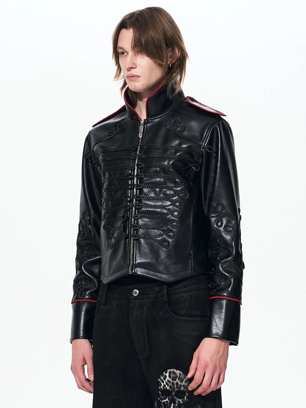 Leather double Jacket - Private property 