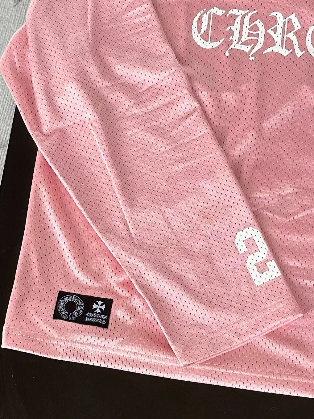 Chrome hearts pink jersey - Private property 