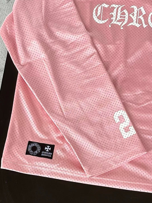 Chrome hearts pink jersey - Private property 