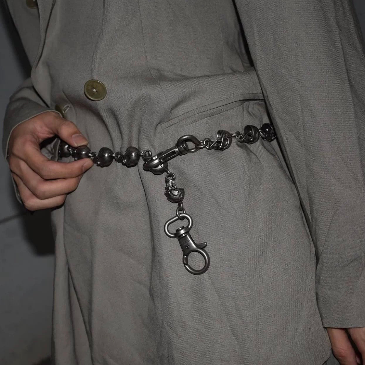 Vetements skull keychain - Private property 