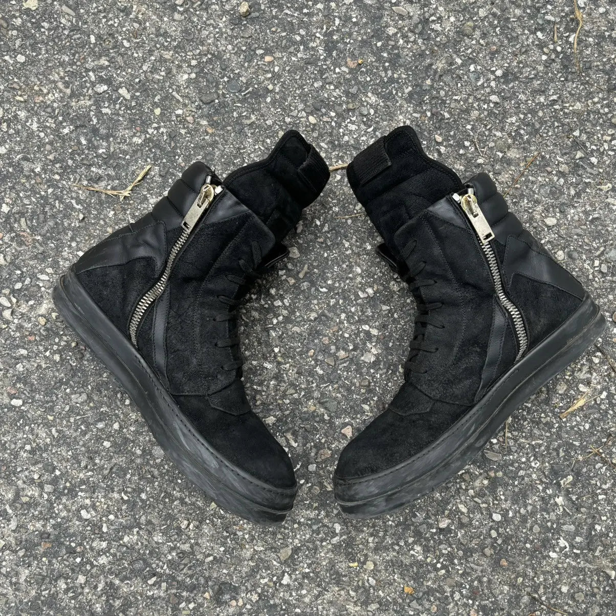 Rick Owens Hollywood Geobasket Sneakers - Private property 