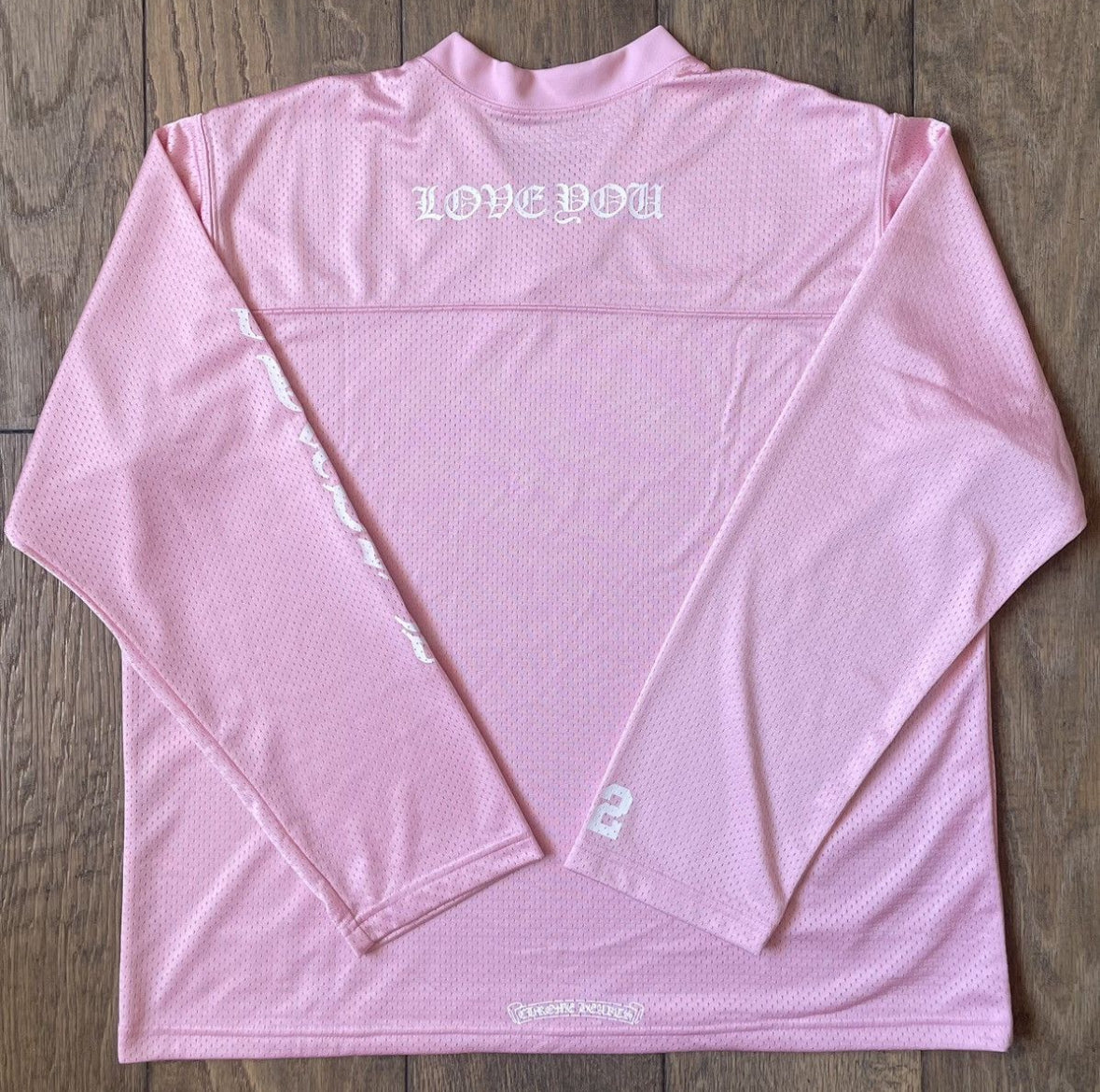 Chrome hearts pink jersey - Private property 