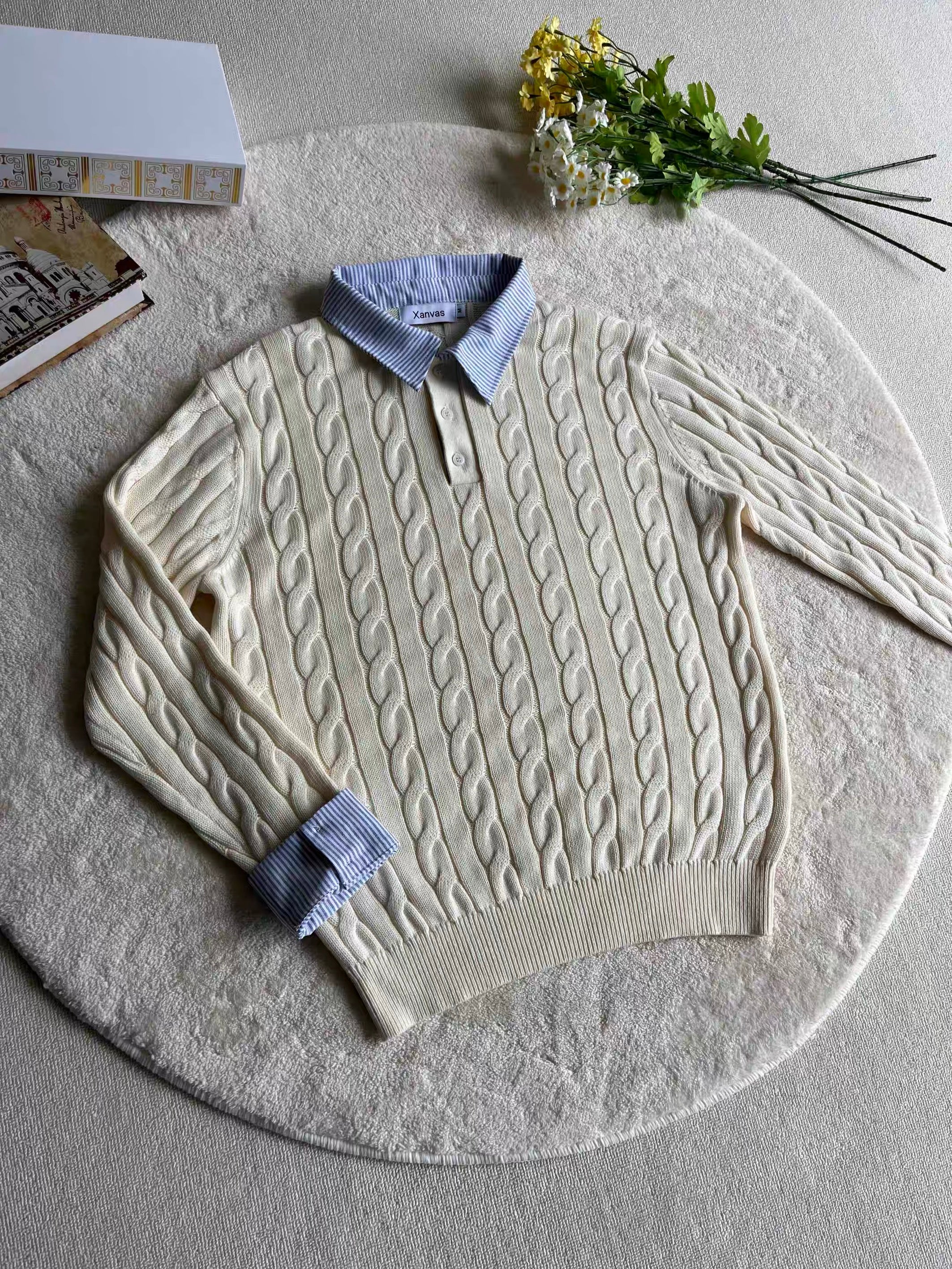 Layered  Knit Sweater - Private property 