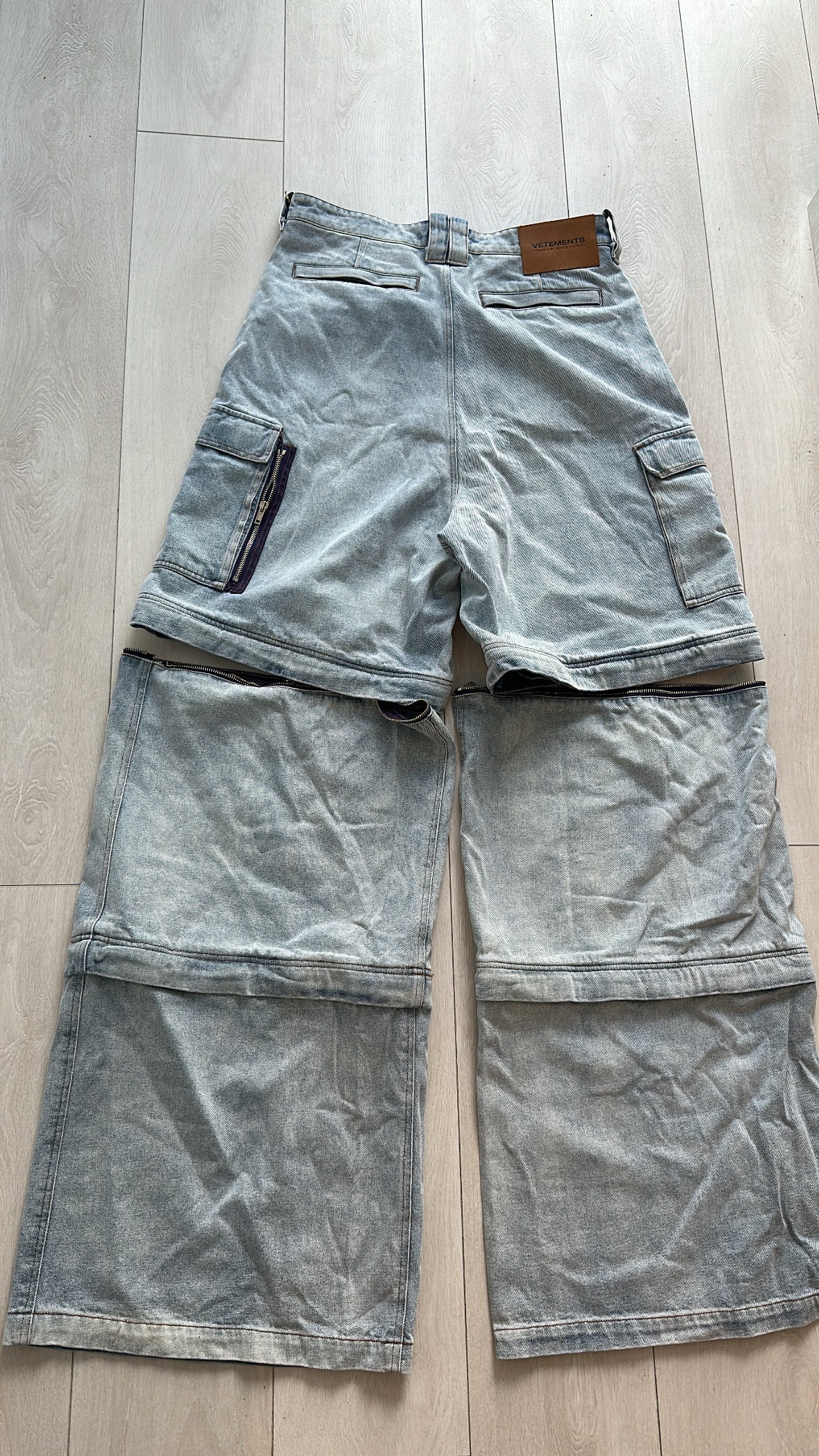 Vetements Transformer Baggy Jeans - Private property 