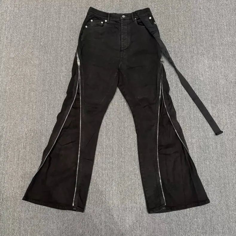 Rick Owen’s banana cut bolan jeans - Private property 