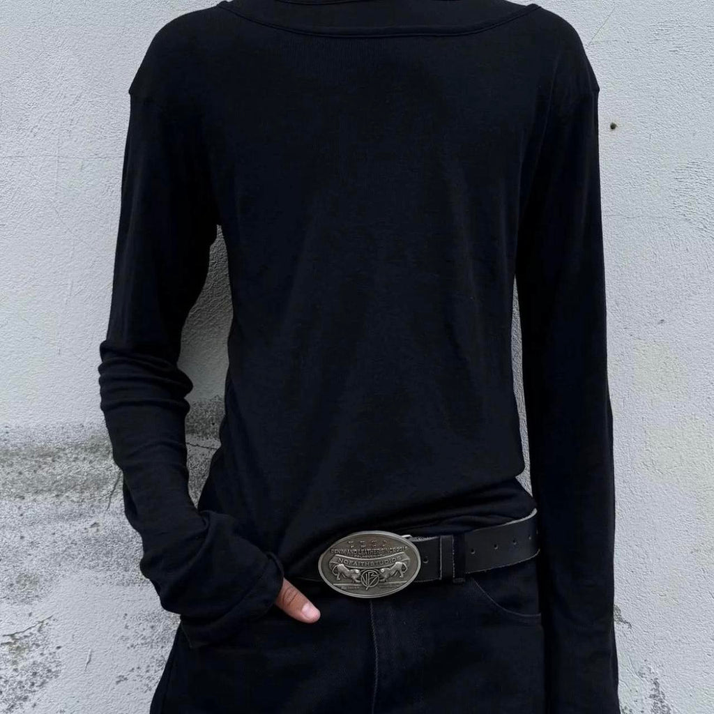 No/Faith Studios  black white T-shirts