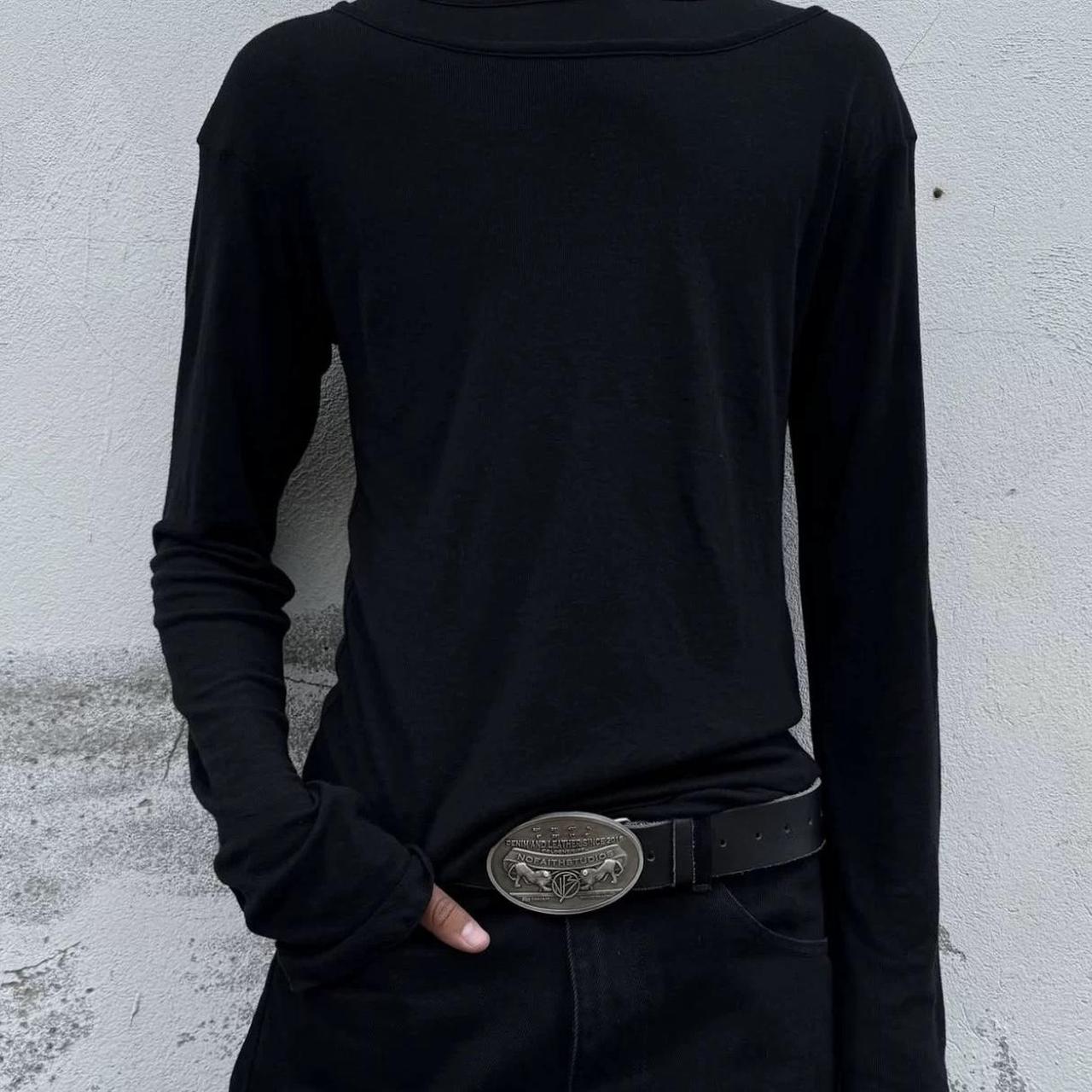 No/Faith Studios  black white T-shirts