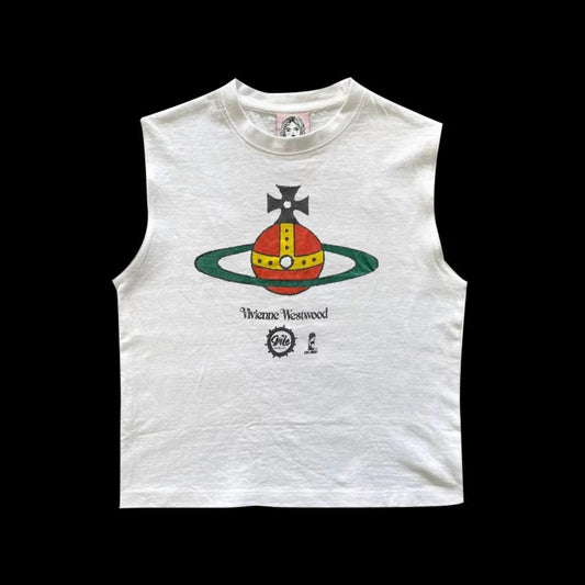Vivienne Westwood Women's white T-shirts - Private property 