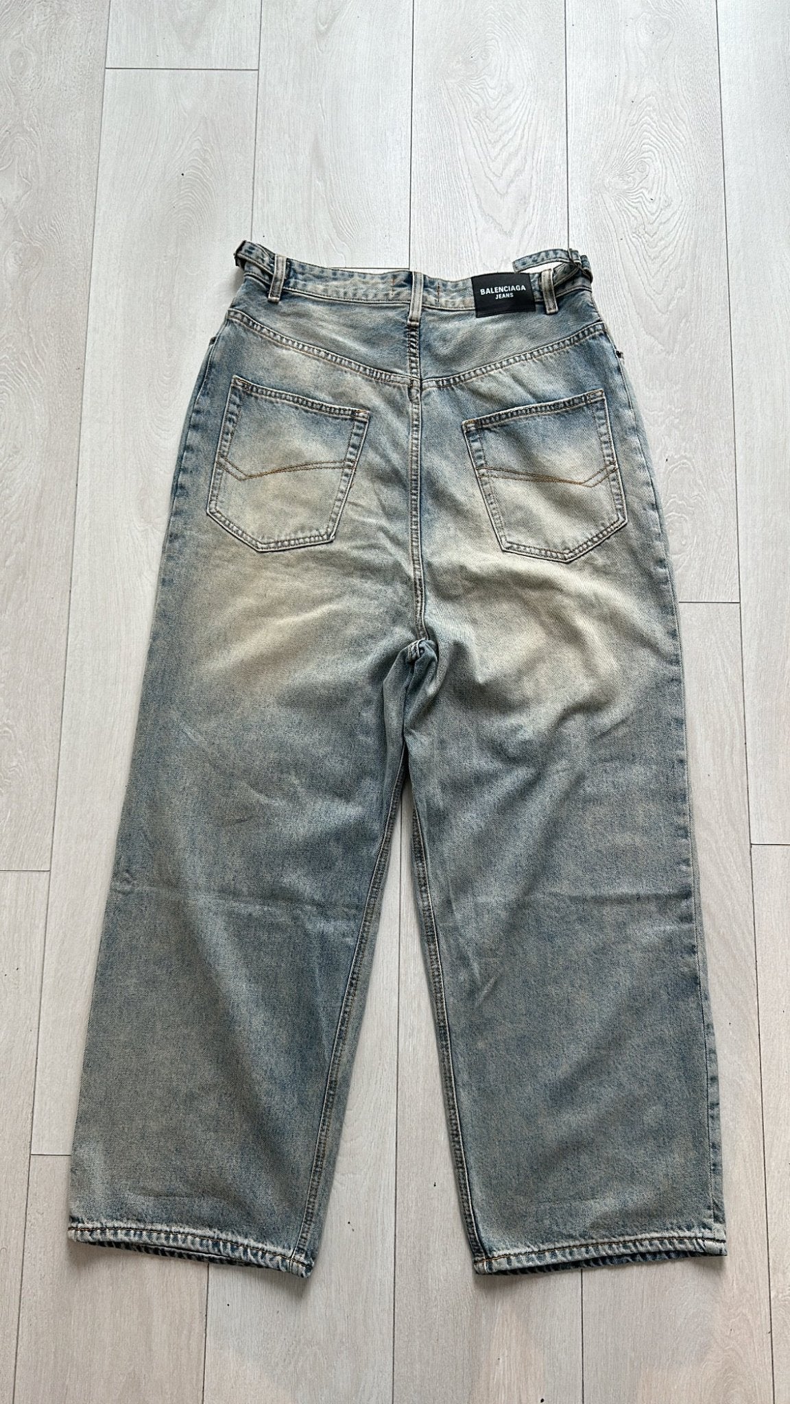 Balenciaga ripped skater jeans - Private property