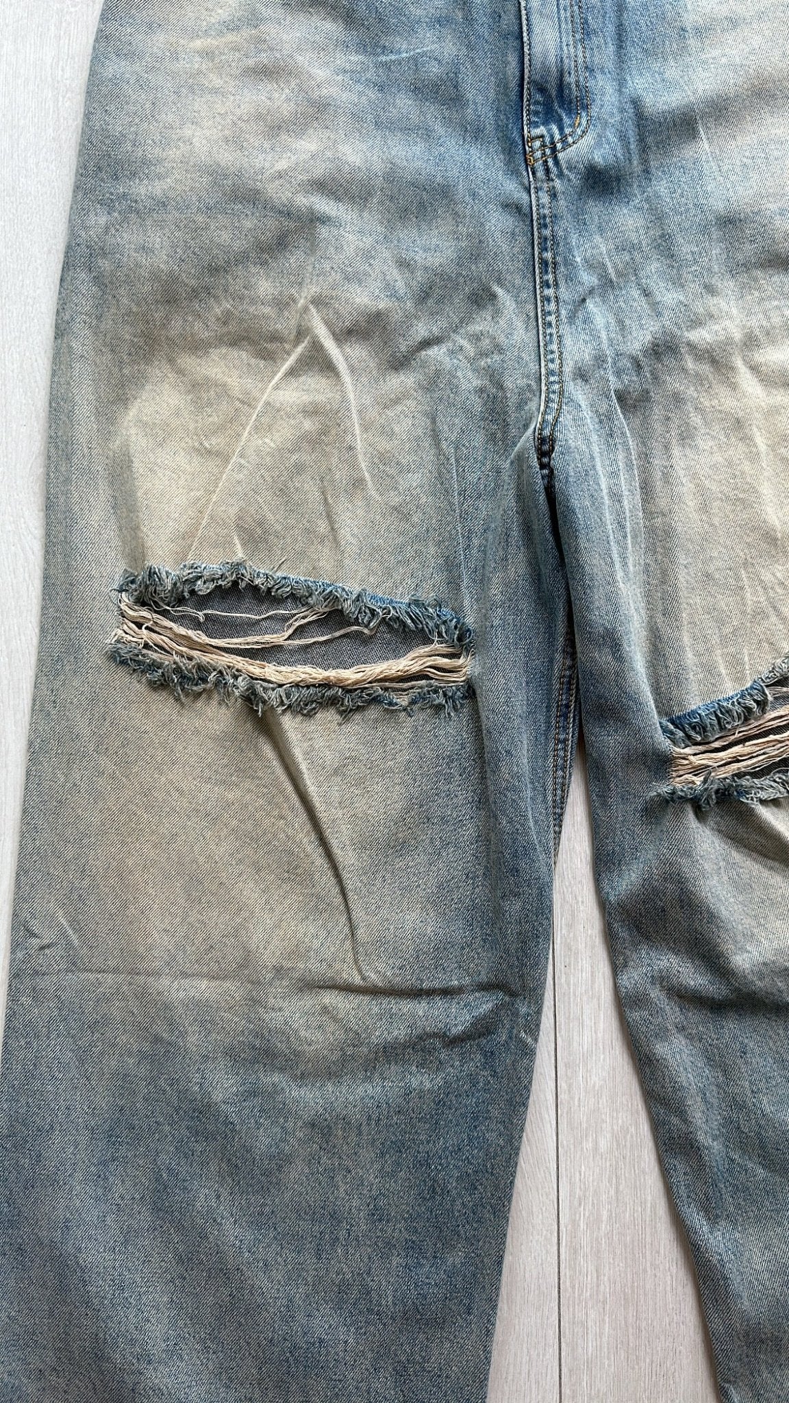 Balenciaga ripped skater jeans - Private property