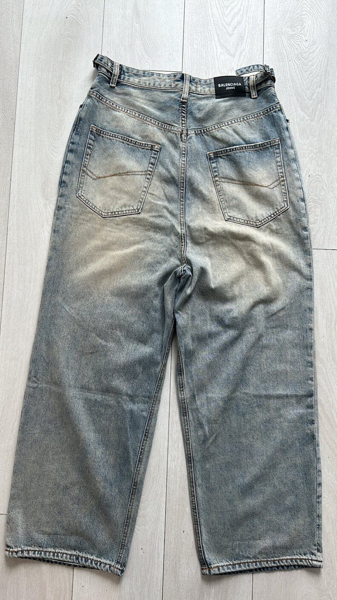 Balenciaga ripped skater jeans - Private property