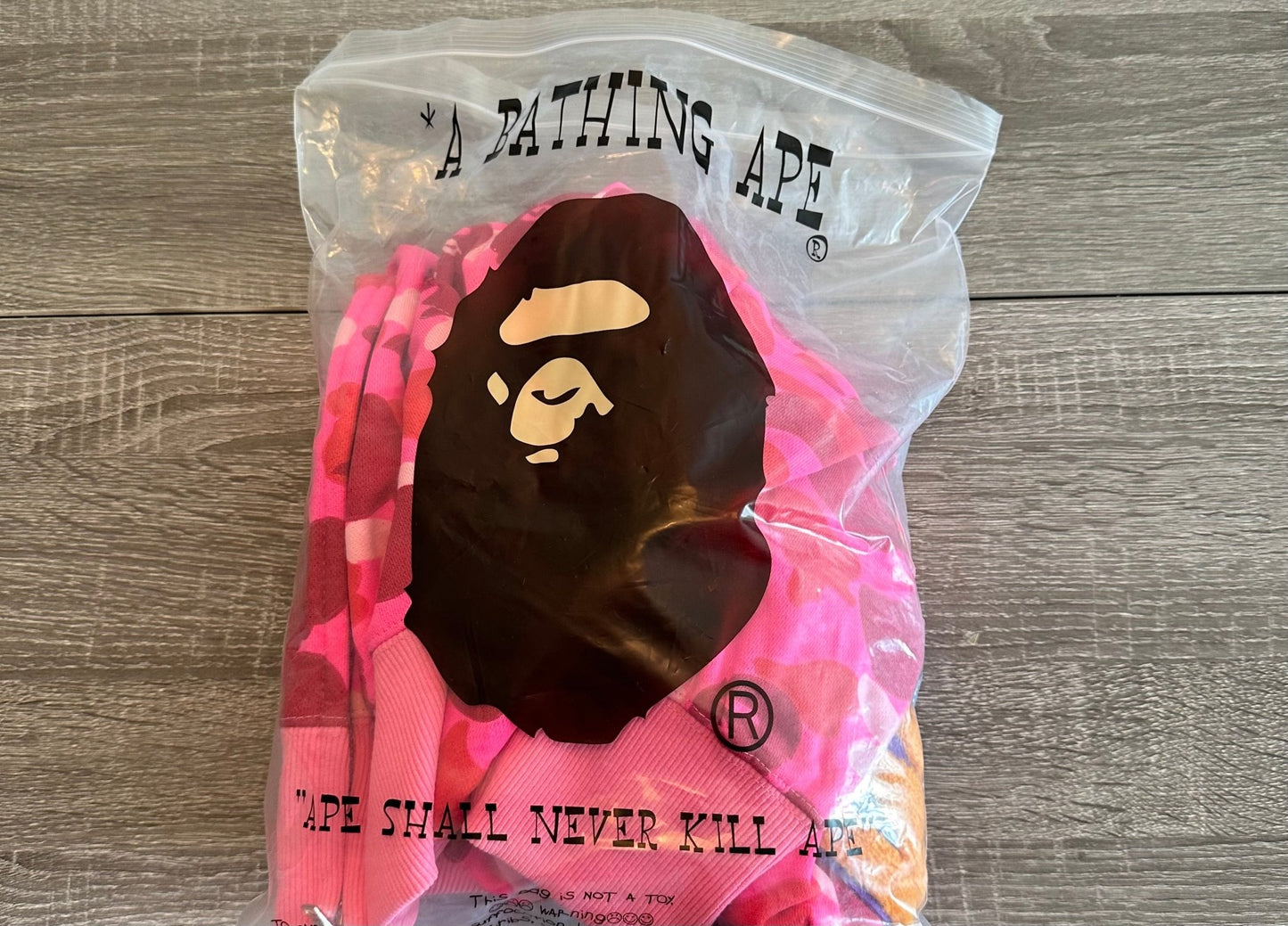 Bape camo hoodie (pink) - Private property