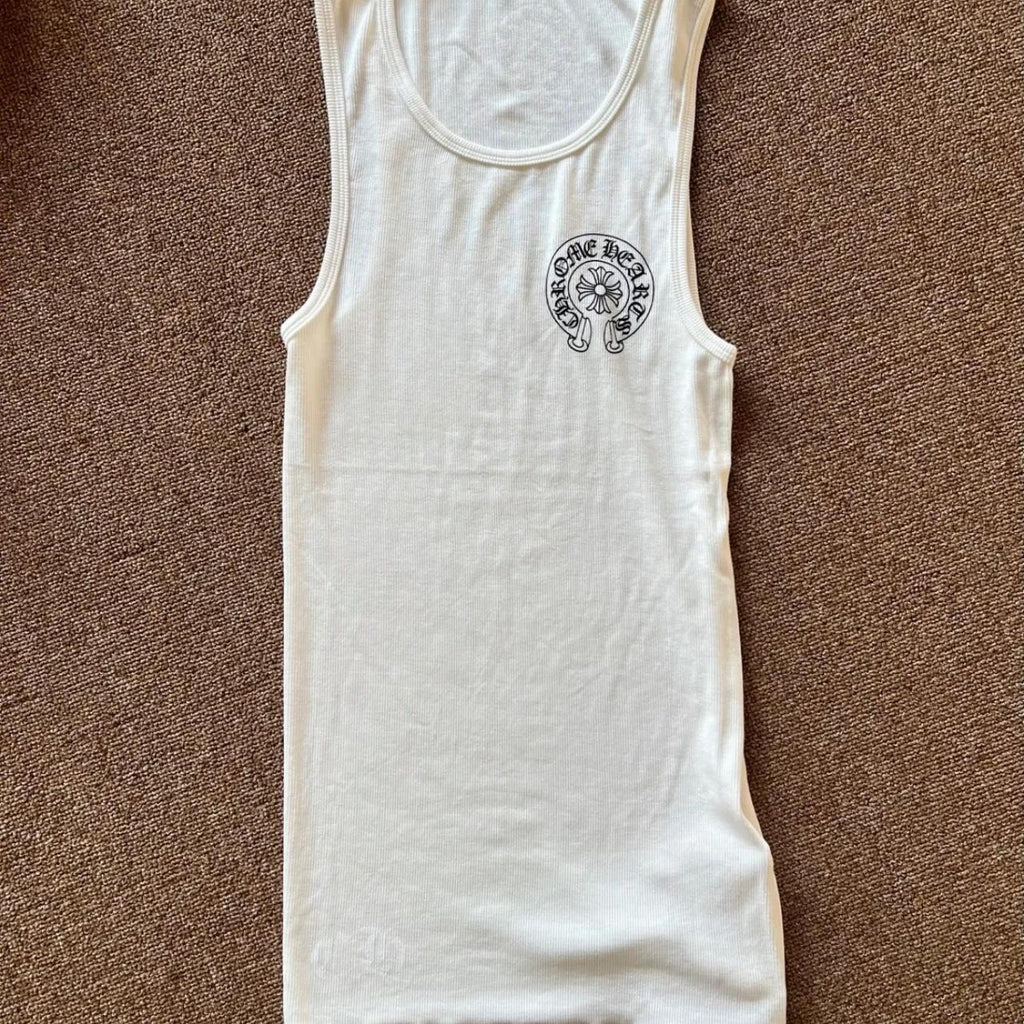 white tank vest top - Private property 